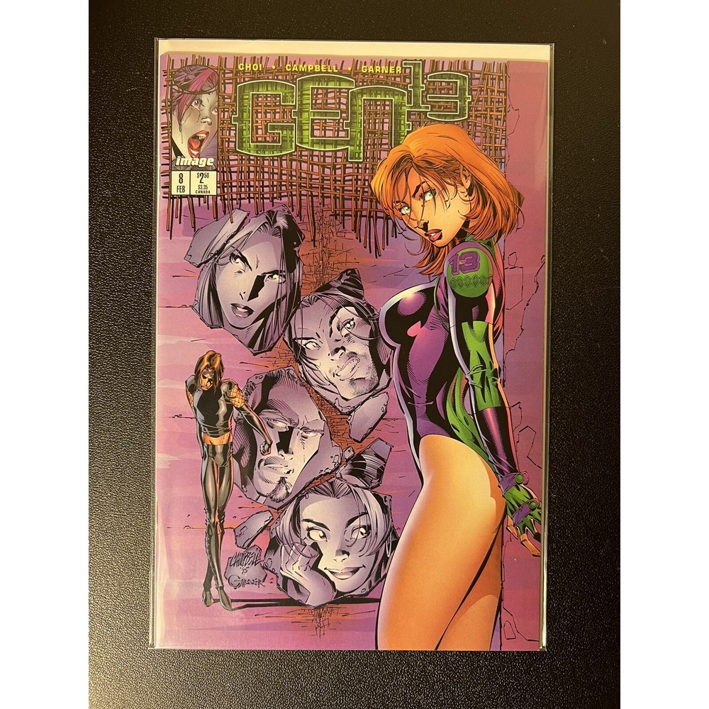 Gen 13 #8 J. Scott Campbell 1996 Image Comics
